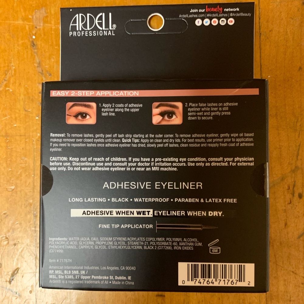 J Simpson 3 Eyelash Set with Applicator and Ardell Duo set w/ eyeliner glue - Picture 7 of 7